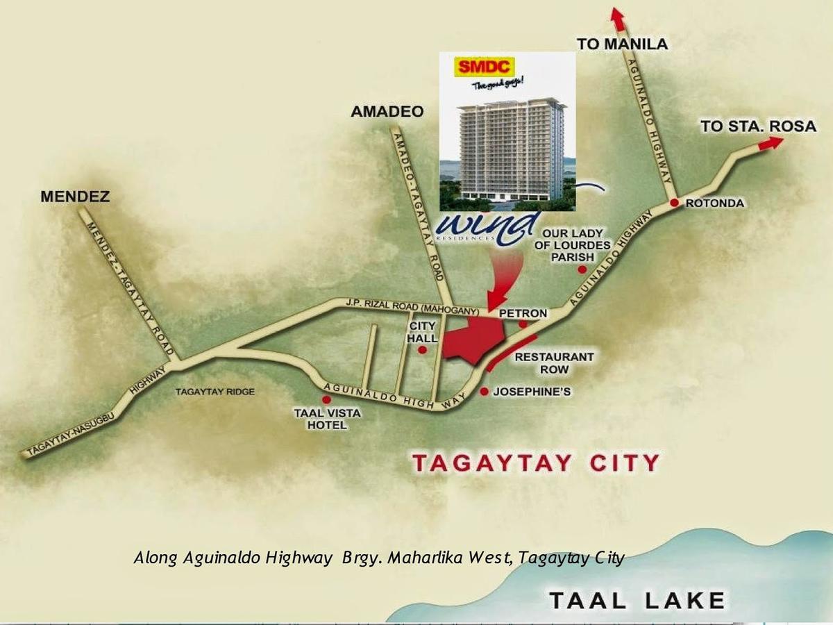 טגאיטאי Cozy Family Suite With Stunning View Of Taal מראה חיצוני תמונה